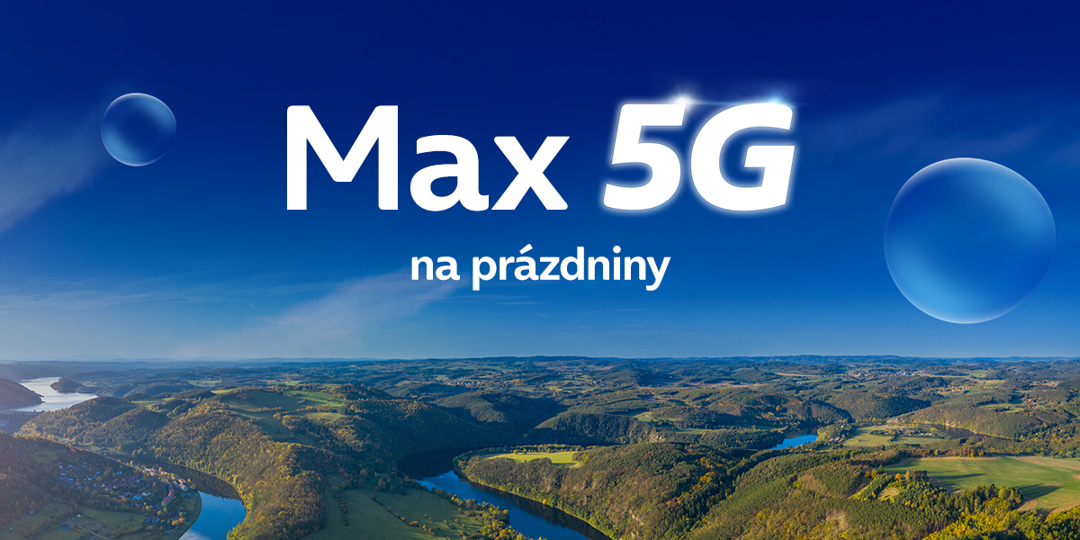 Prázdniny u O2 na maximální 5G rychlost